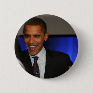 Barack Obama 6 Cm Round Badge