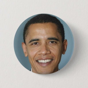 Barack Obama 6 Cm Round Badge