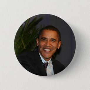 Barack Obama 6 Cm Round Badge