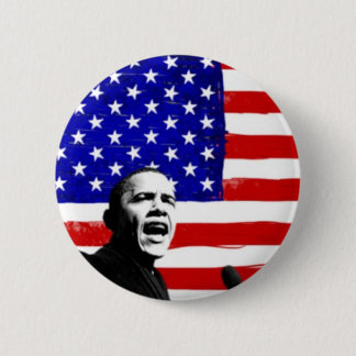 Barack Obama 6 Cm Round Badge