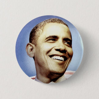 BARACK OBAMA 6 CM ROUND BADGE