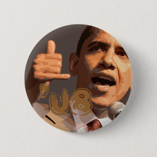 barack_obama-779027, '08 6 cm round badge