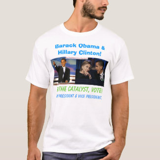 Barack Obama and Hillary Clinton T-Shirt