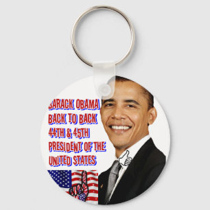Barack Obama,Back To Back_ Key Ring