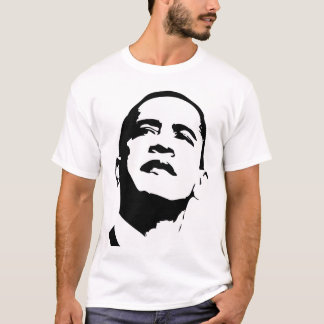 Barack Obama Black and White T-Shirt