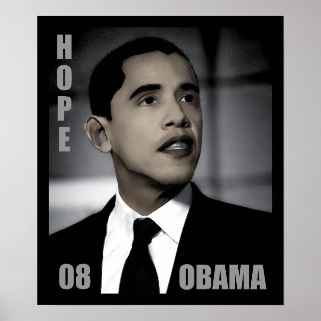 Barack Obama Campaign for Hope Poster (Front)