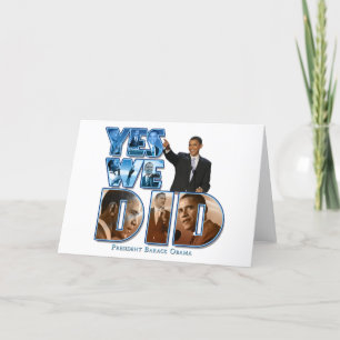 Barack Obama Card