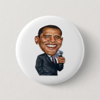 Barack Obama Caricature series 6 Cm Round Badge