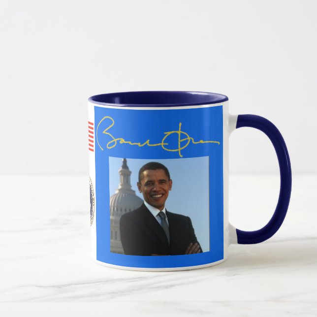 Barack Obama  Celebration Mug (Right)