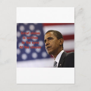 Barack Obama Chosen Postcard