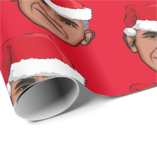 BARACK OBAMA Christmas Wrapping Paper