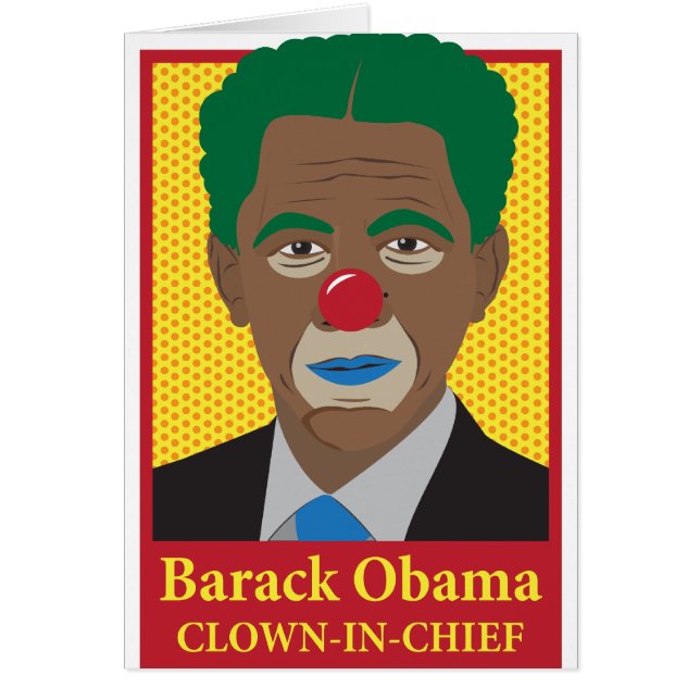 Barack Obama Clown (Front)