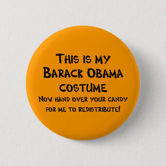 Barack Obama Costume 6 Cm Round Badge