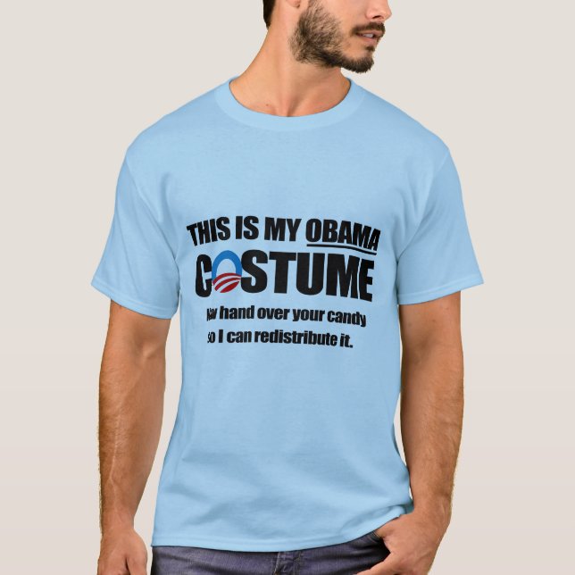 Barack Obama Costume T-Shirt (Front)