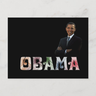 Barack Obama Design Postcard