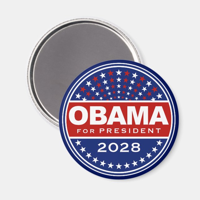 Barack Obama for President 2028 Magnet (Front/Back)