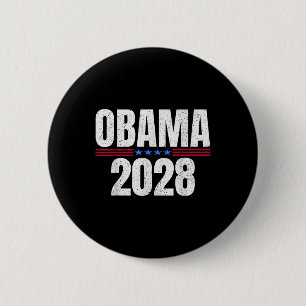 Barack Obama For President 2028 Obama 2028 6 Cm Round Badge