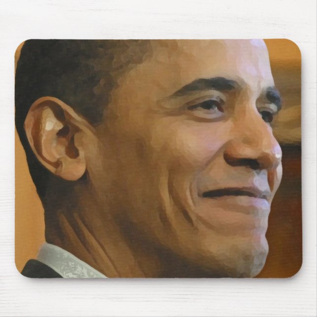 Barack Obama for President! Mouse Pad (Front)
