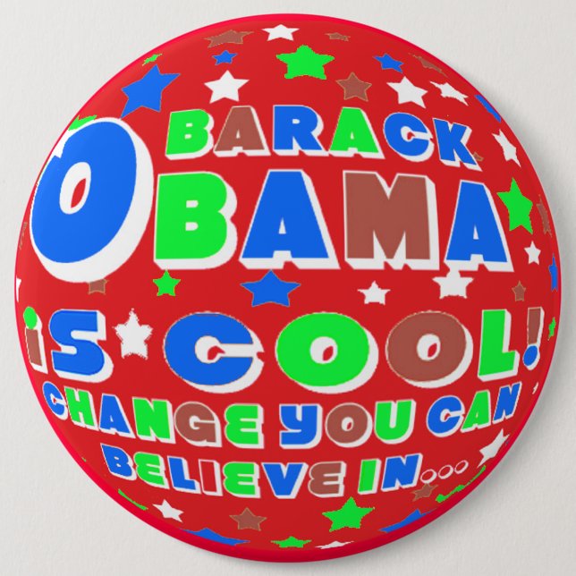 BARACK OBAMA FUN KIDS PIN (Front)