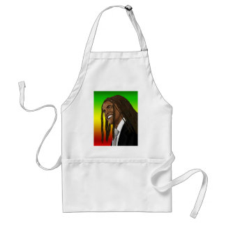 Barack Obama Goes Rasta Reggae style Standard Apron