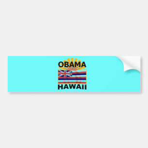 Barack Obama Hawaii Bumper Sticker