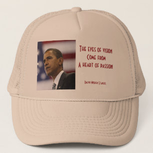 Barack Obama heart of passion Trucker Hat