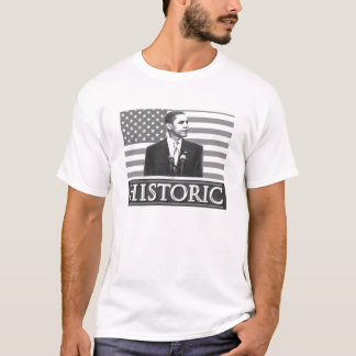 Barack Obama "Historic" T-shirt (white)
