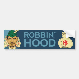 Barack Obama Hood Robin Hood Bumper Sticker