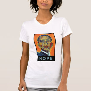Barack Obama - Hope - Customised T-Shirt
