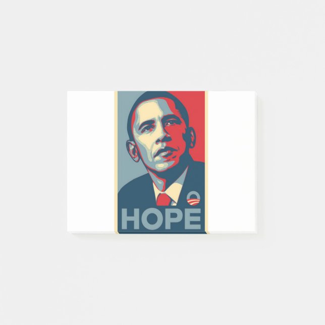 Barack Obama Hope Poster Post-it Notes (Front)