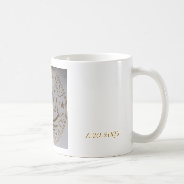 Barack Obama Inauguration Mug (Right)