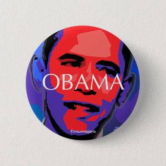 Barack Obama, it's true but... 6 Cm Round Badge