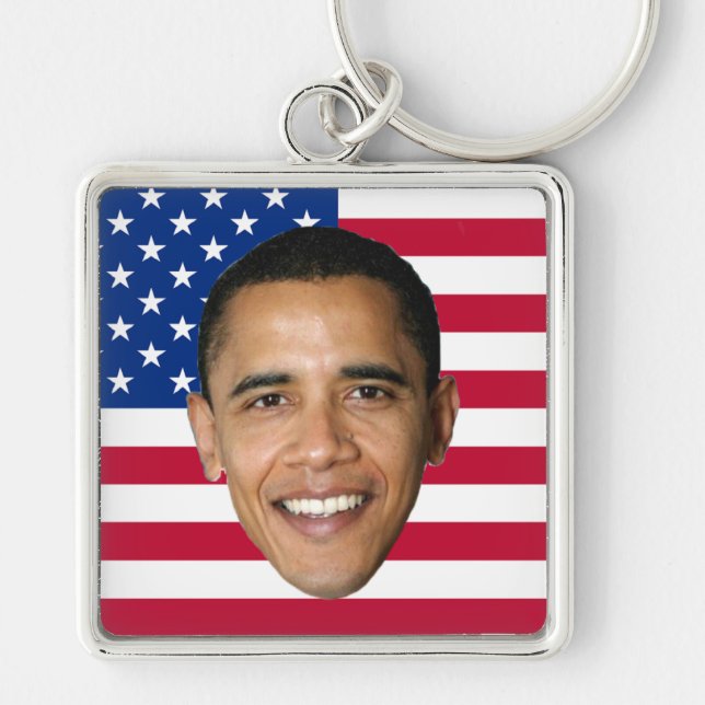 Barack Obama Key Ring (Front)