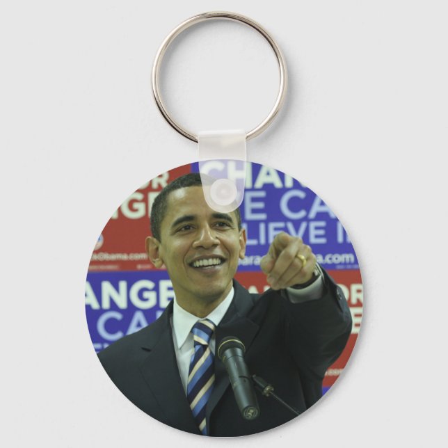 Barack Obama Key Ring (Front)