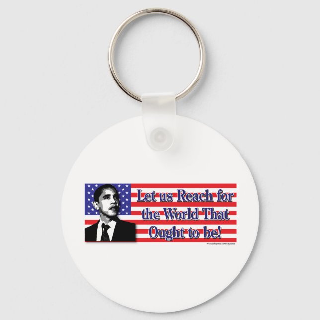 Barack Obama Key Ring (Front)