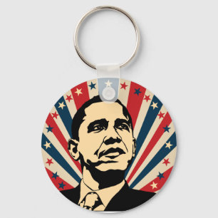 Barack Obama Key Ring