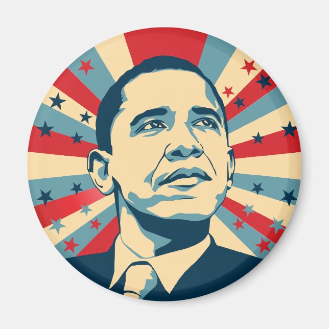 Barack Obama Magnet (Front)