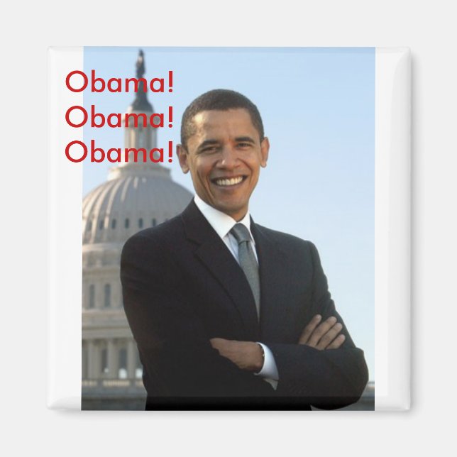 Barack Obama Magnet (Front)
