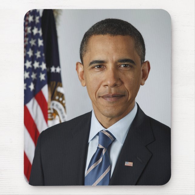 Barack Obama Mouse Pad (Front)