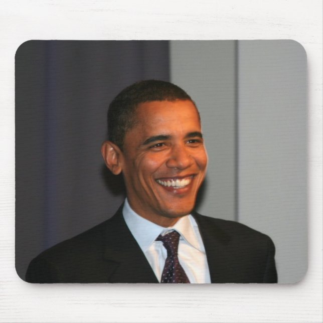 Barack Obama Mouse Pad (Front)