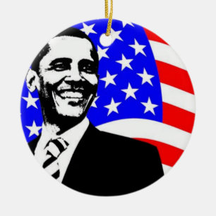 Barack Obama Ornament
