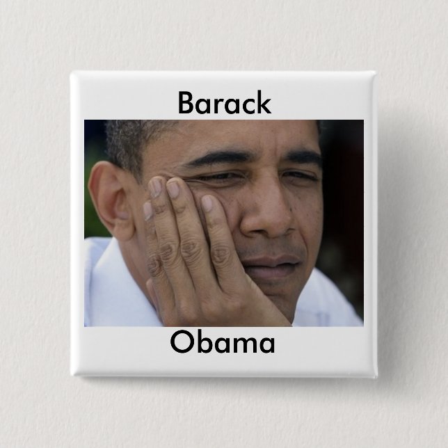 Barack Obama Pin (Front)