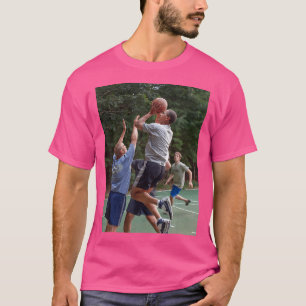 Barack Obama Playing Basketball T-Shirt