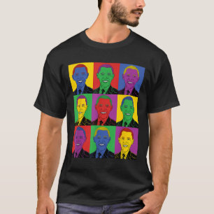 Barack Obama Pop Art - Vintage History Tee