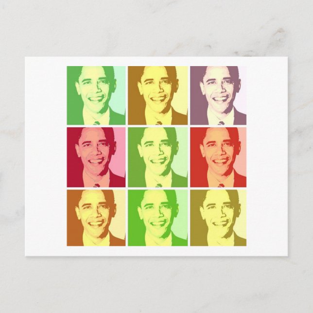 Barack Obama  Postcard (Front)