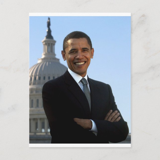 Barack Obama Postcard (Front)