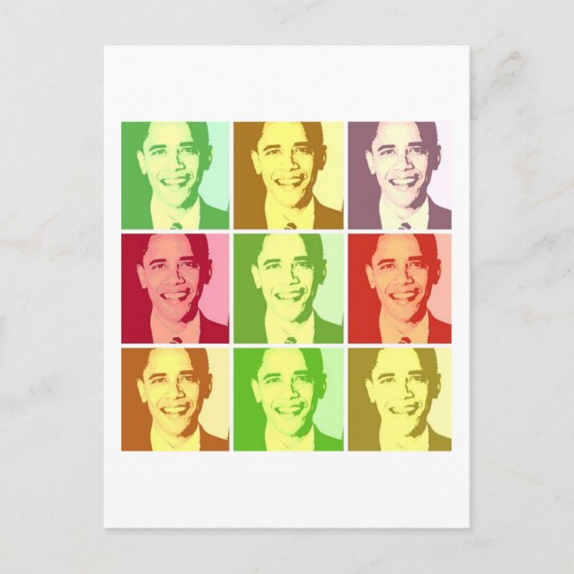 Barack Obama  Postcard (Front)