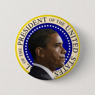 Barack Obama - Presidential Profile Button
