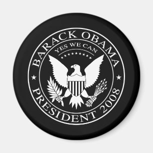 Barack Obama Presidential Seal 2008 Magnet