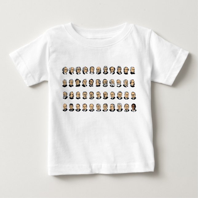 Barack Obama - Presidents Of The United States Baby T-Shirt (Front)